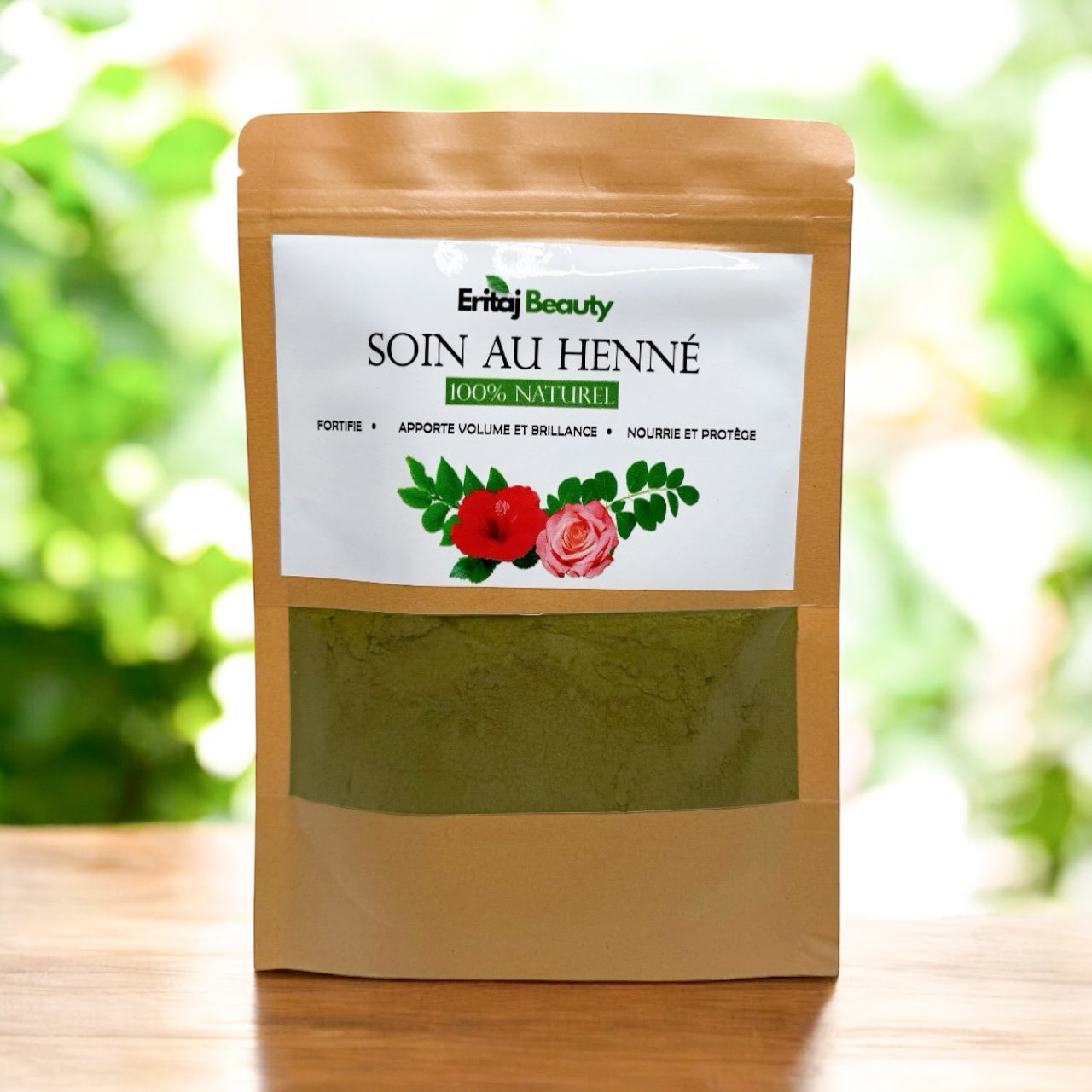 Soin capillaire au Henné