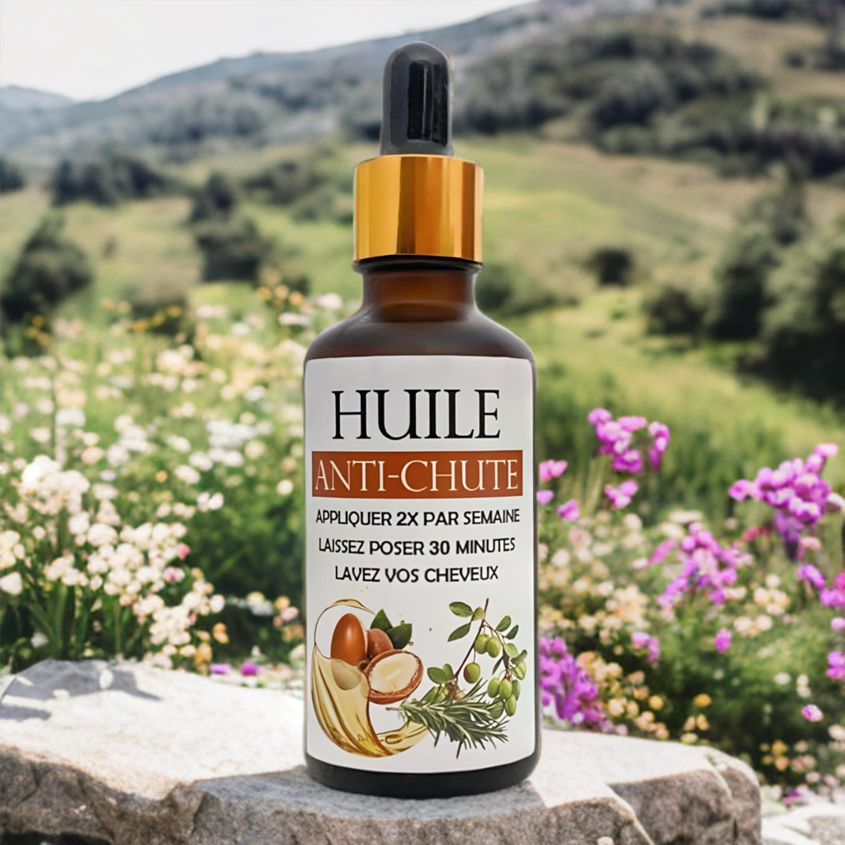 Huile de soin (Pousse Cheveux)