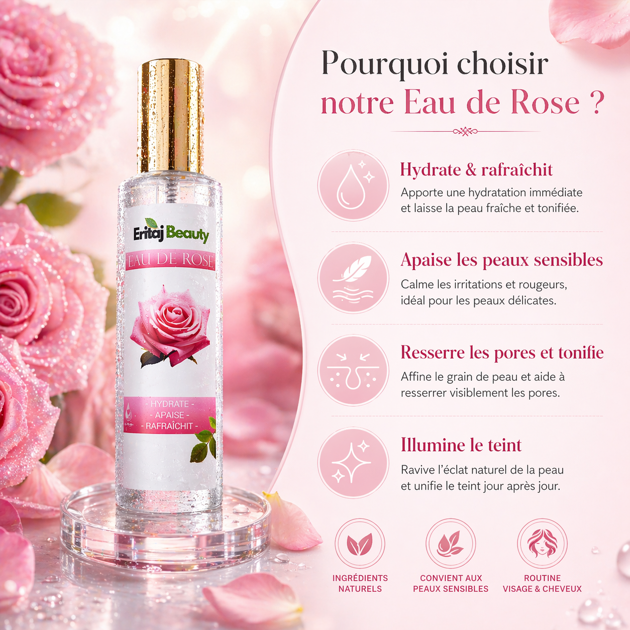 Eau de Rose Pure